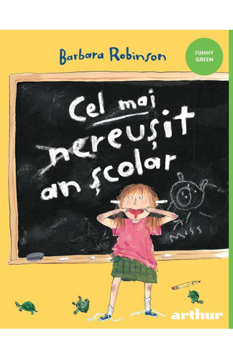 CEL MAI REUSIT AN SCOLAR HC FUNNY GREEN