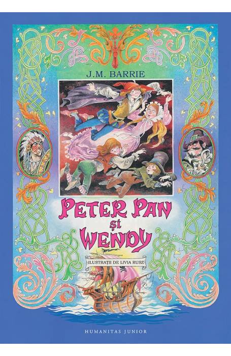 PETER PAN SI WENDY ILUSTRATA HUM