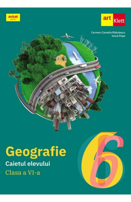 GEOGRAFIE 6 CAIET ART 2024