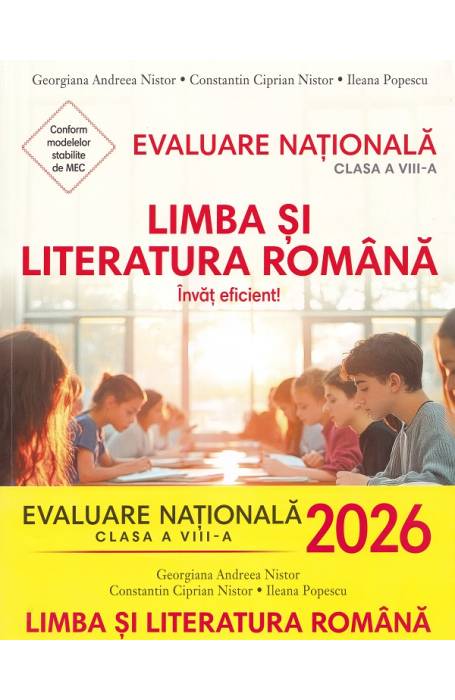 EVALUARE NATIONALA 8 ROMANA . INVAT EFICIENT CORINT