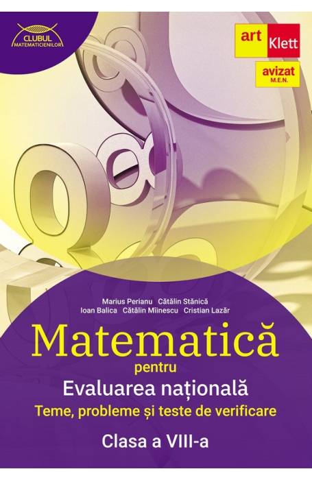 MATEMATICA 8 EVALUARE NATIONALA ART 2025 ED MOV