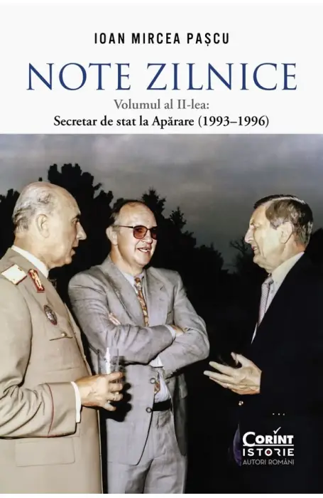 NOTE ZILNICE VOL 2 SECRETAR DE STAT LA APARARE (1993-1996)
