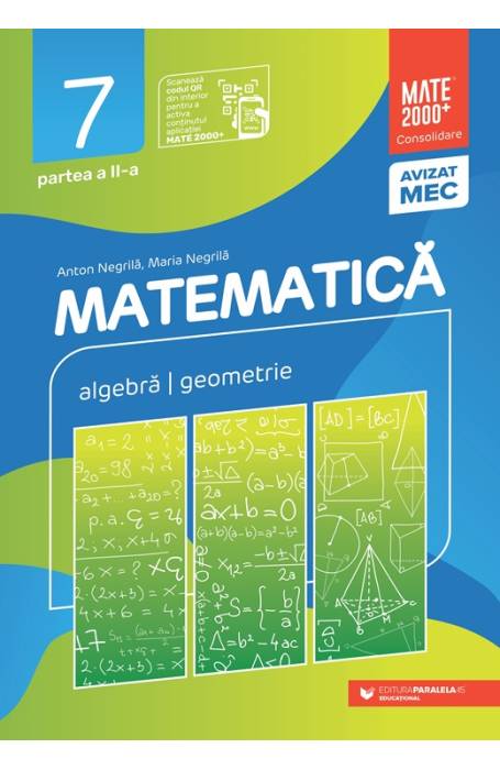 MATEMATICA 7 CONSOLIDARE SEM 2 P45 2025-2026