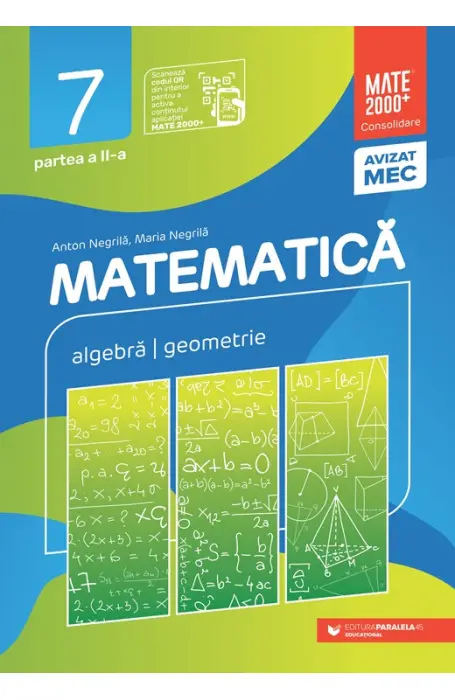 MATEMATICA 7 CONSOLIDARE SEM 2 P45 2025-2026