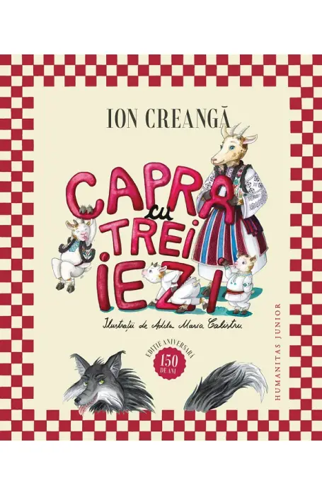 CAPRA CU TREI IEZI ILUSTRATA HUM