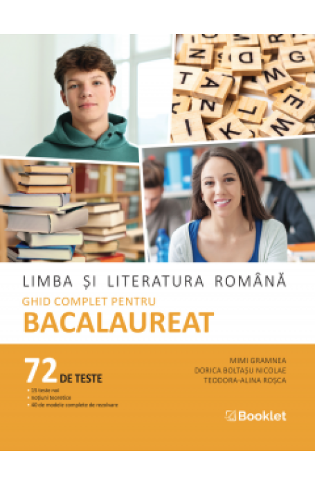 ROMANA BAC 2025 BOOKLET 72 DE TESTE