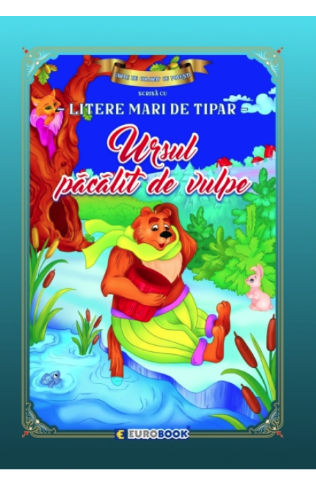 URSUL PACALIT DE VULPE CC CU LITERE MARI