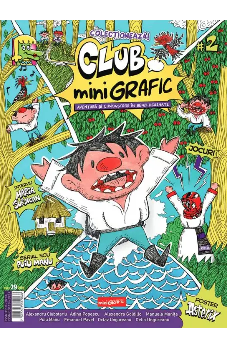 Club miniGrafic 2. Aventuri si cunoastere in benzi desenate