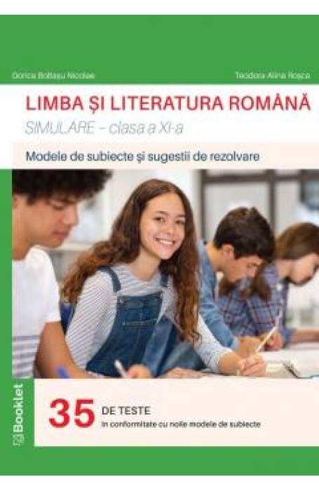 ROMANA 11 SIMULARE BAC BOOKLET 2021