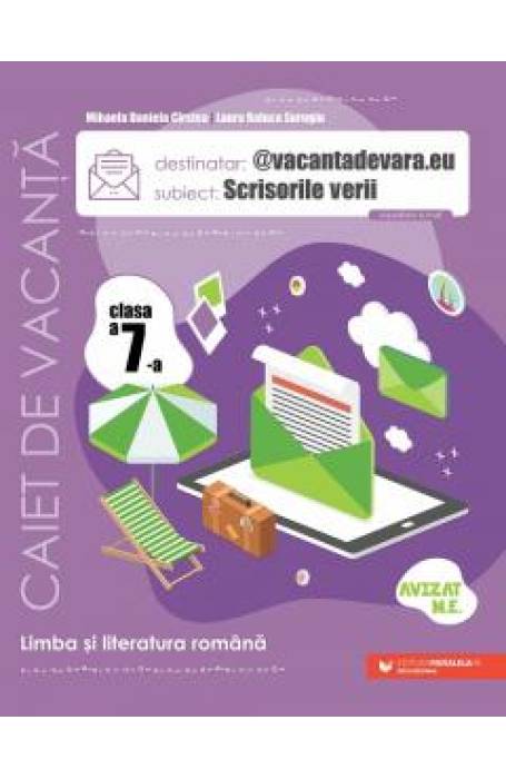 Scrisorile verii - Caiet de antrenament pentru Limba si literatura romana, clasa a VII-a