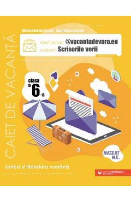 Scrisorile verii - Caiet de vacanta pentru Limba si literatura romana, clasa a VI-a