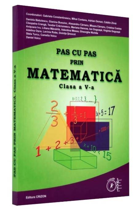 PAS CU PAS PRIN MATE 5 2017