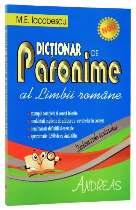 DICTIONAR DE PARONIME ANDREAS