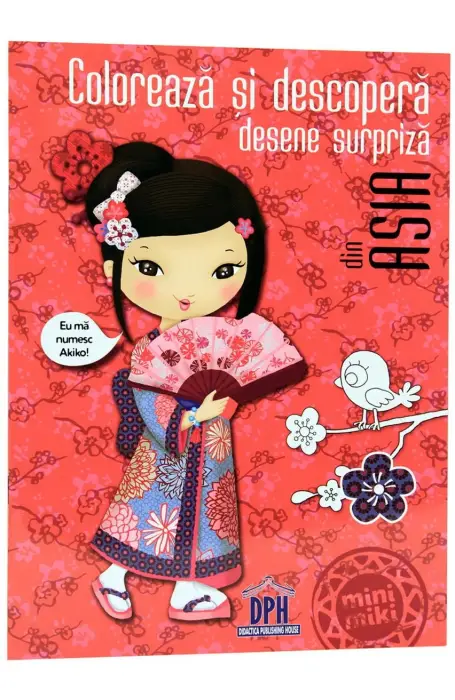 COLOREAZA SI DESCOPERA DESENE DIN ASIA