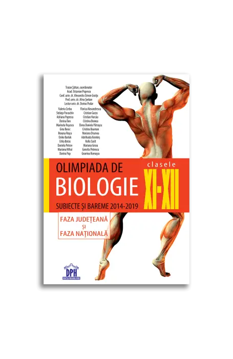 OLIMPIADA DE BIOLOGIE 11 - 12 SUBIECTE SI BAREME 2014-2019 