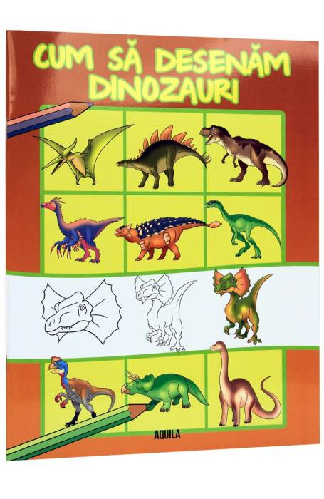 CUM SA DESENAM DINOZAURI AQUILA