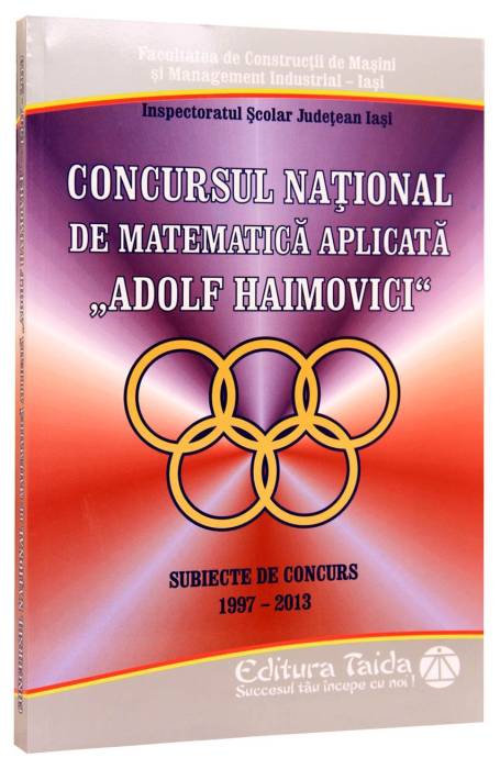 CONCURSUL NATIONAL DE MATEMATICA APLICATA HAIMOVICI TAIDA
