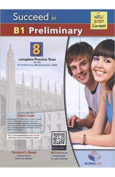SUCCEED IN PET 2020 B1 PRELIMINARY - 8 PRACTICE TESTS