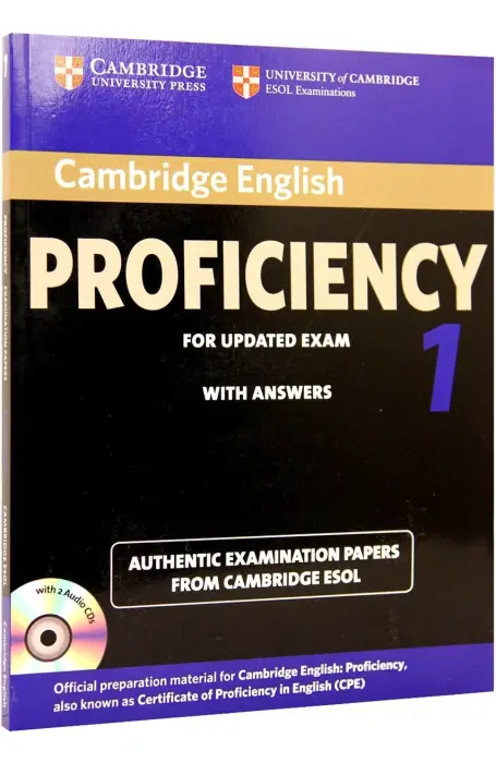 CERTIFICATE OF PROFICIENCY IN ENGLISH 1