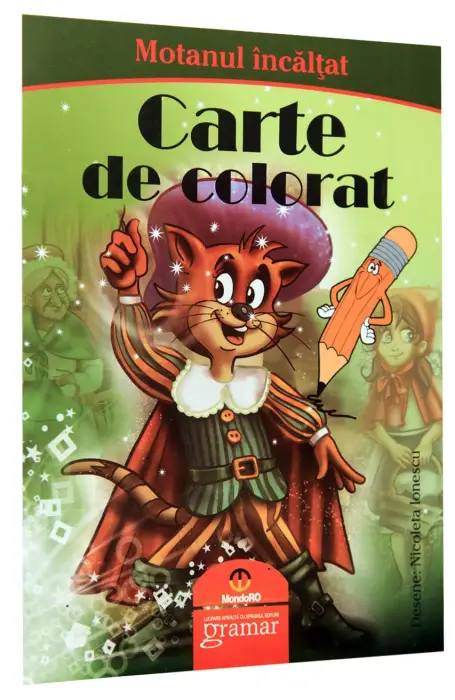 MOTANUL INCALTAT CARTE DE COLORAT