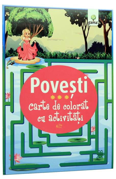 POVESTI. CARTE DE COLORAT CU ACTIVITATI