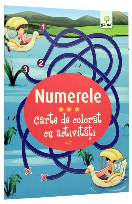 NUMERELE. CARTE DE COLORAT CU ACTIVITATI