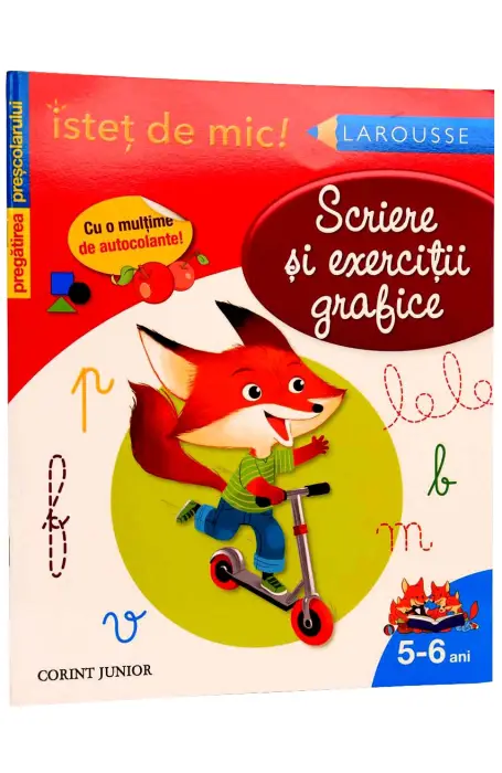 ISTET DE MIC! SCRIERE SI EXERCITII GRAFICE 5-6 ANI