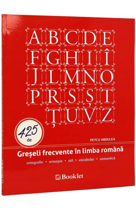 GRESELI FRECVENTE IN LIMBA ROMANA