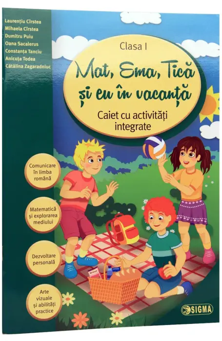 CAIET DE VACANTA 1 SIGMA - MAT, EMA, TICA SI EU
