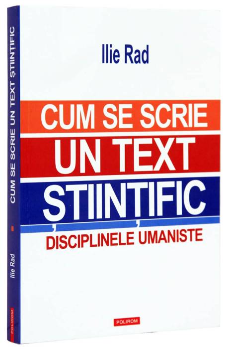 CUM SE SCRIE UN TEXT STIINTIFIC 2017