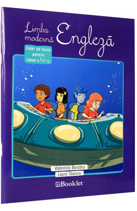 LB MODERNA ENGLEZA 4 CAIET BOOKLET