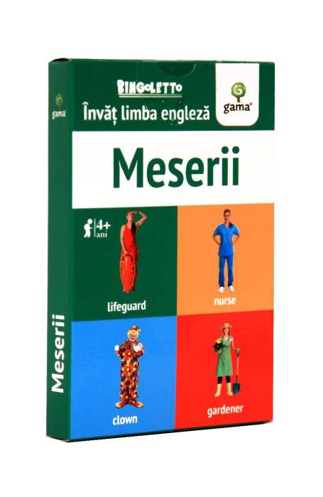 MESERII. INVAT LIMBA ENGLEZA BINGOLETTO