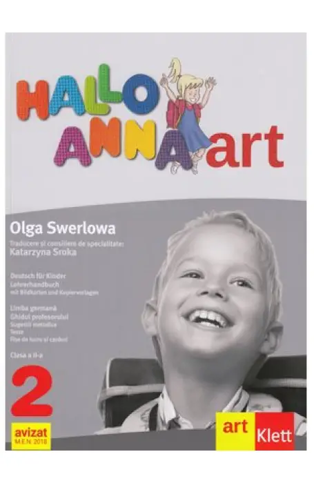 HALLO ANNA  2 GHIDUL PROFESORULUI + CD ROM ART
