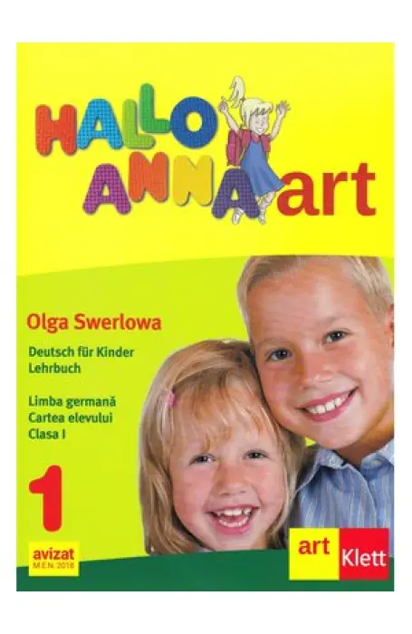 HALLO ANNA CLS 1 CARTEA ELEVULUI +CD LEHRBUCH ART