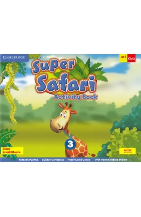 SUPER SAFARI 3 ACTIVITY BOOK + CD ART 2023