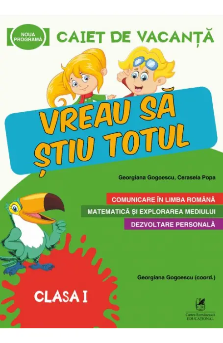 CAIET DE VACANTA I VREAU SA STIU TOTUL CR