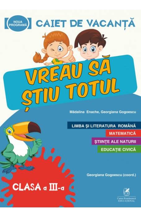 CAIET DE VACANTA III VREAU SA STIU TOTUL CR