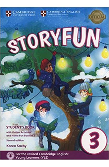 STORYFUN 3 SB WITH ONLINE ACT AND HOME FUN BOOKLET