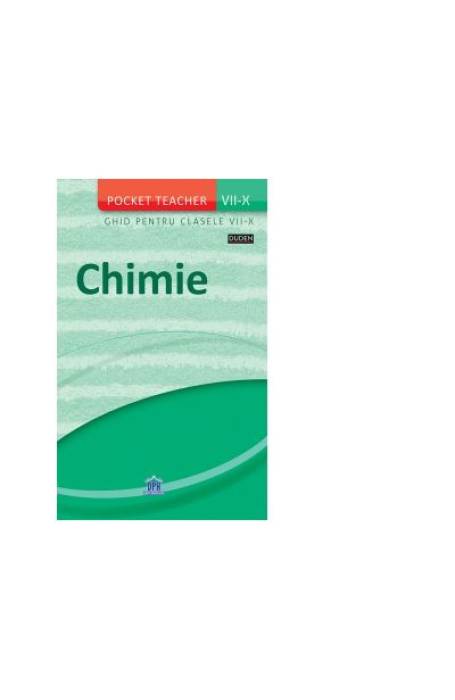POCKET TEACHER CHIMIE VII - X DPH