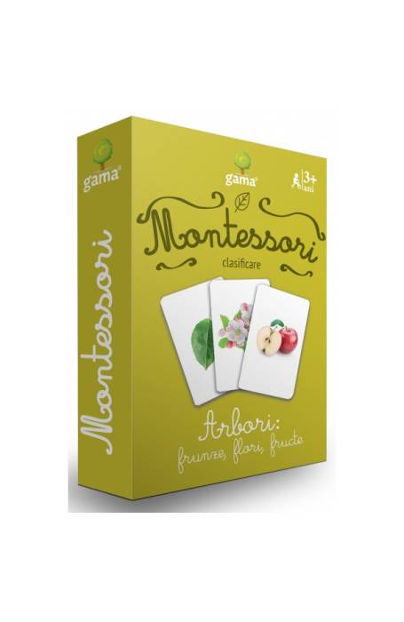 ARBORI: FRUNZE, FLORI, FRUCTE CJ ED MIONTESSORI SERIA 4