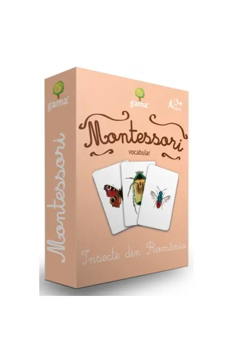INSECTE DIN ROMANIA CJ ED MONTESSORI SERIA 4