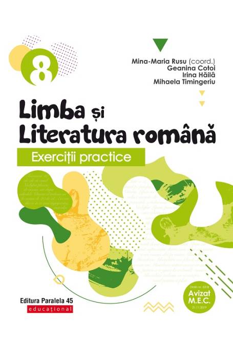 ROMANA 8 EXERCITII PRACTICE 2020-2021