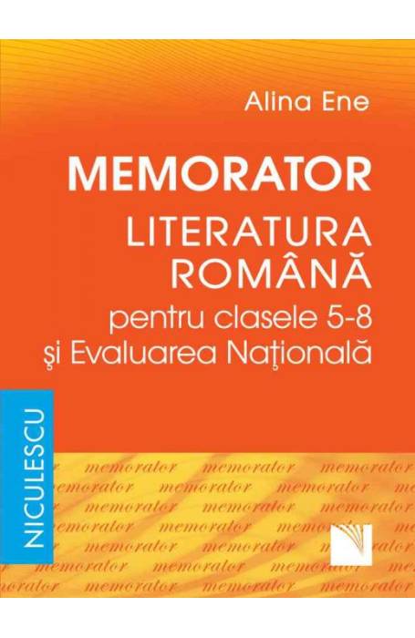 MEMORATOR ROMANA 5 - 8 NICULESCU ENE