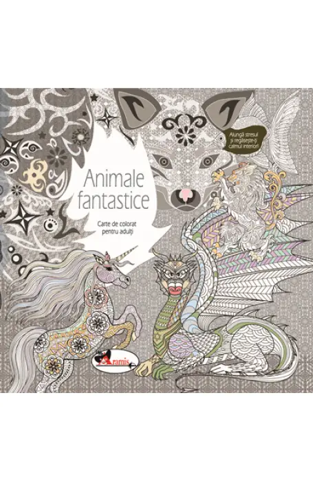 ANIMALE FANTASTICE ED II CARTE DE COLORAT PT ADULTI
