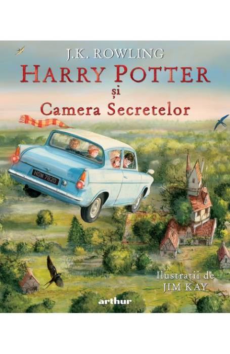 HARRY POTTER SI CAMERA SECRETELOR ( ED ILUSTRATA , TEXT INTEGRAL)