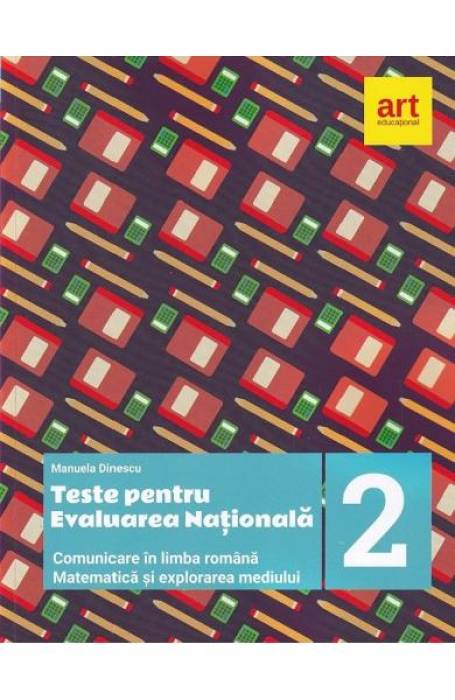 EVALUARE NATIONALA 2 TESTE MATE SI ROMANA ED 2025 ART KLETT