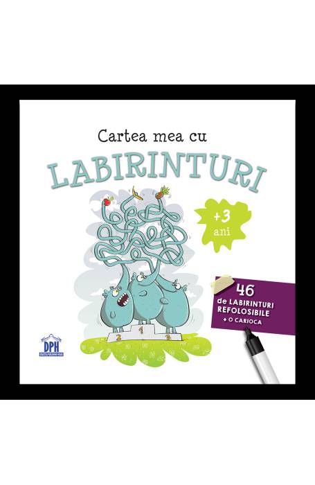 CARTEA MEA CU LABIRINTURI REFOLOSIBILE DPH