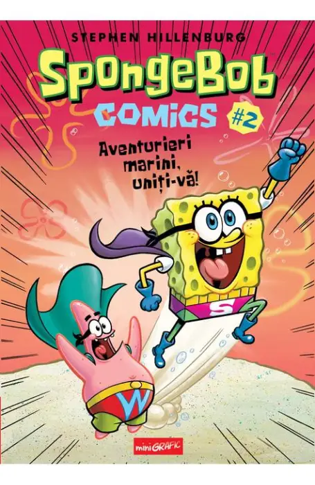 SPONGEBOB COMICS #2 AVENTURIERI MARINI, UNITI-VA! MINIGRAFIC NNEW