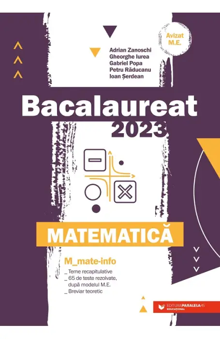 MATEMATICA BAC 2023 MATE - INFO P45