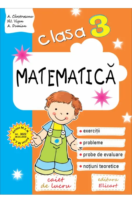 MATEMATICA 3 CULEGERE ELICART 2025